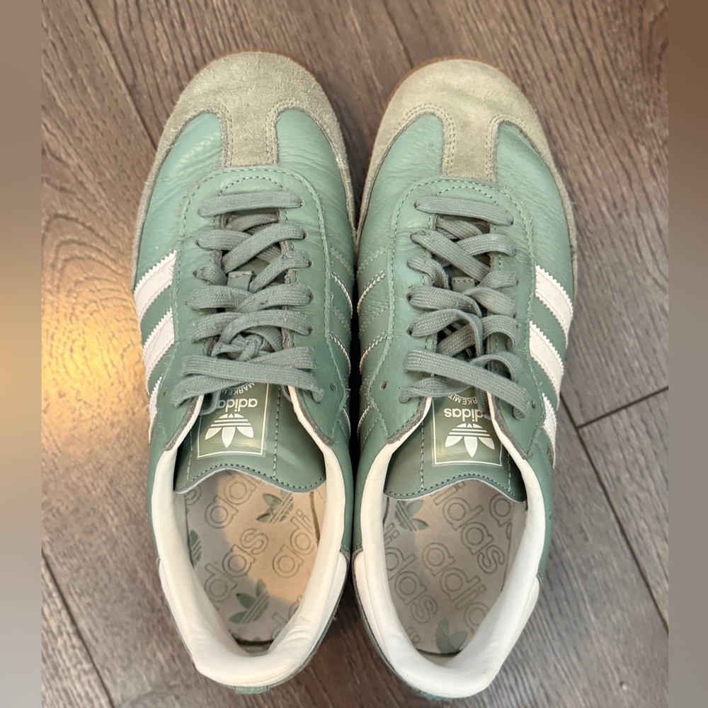 Adidas Green Samba Sneakers